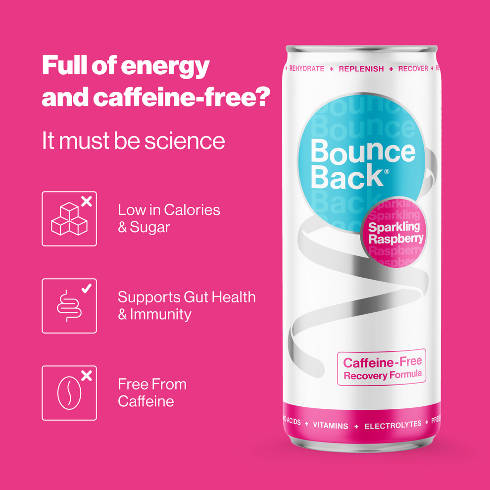 Bounce Back Recovery Drink - Low Cal Raspberry